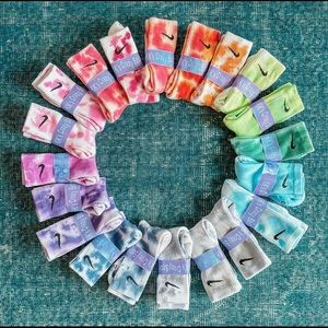 tye dye nike socks